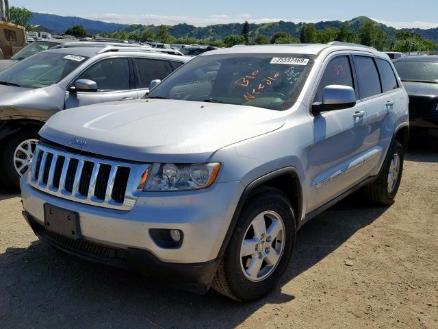 1J4RS4GG7BC704252 - 2011 JEEP GRAND CHER SILVER photo 2