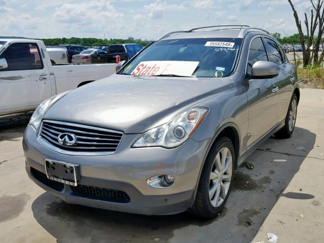 JN1AJ0HP1AM701694 - 2010 INFINITI EX35 BASE GRAY photo 2