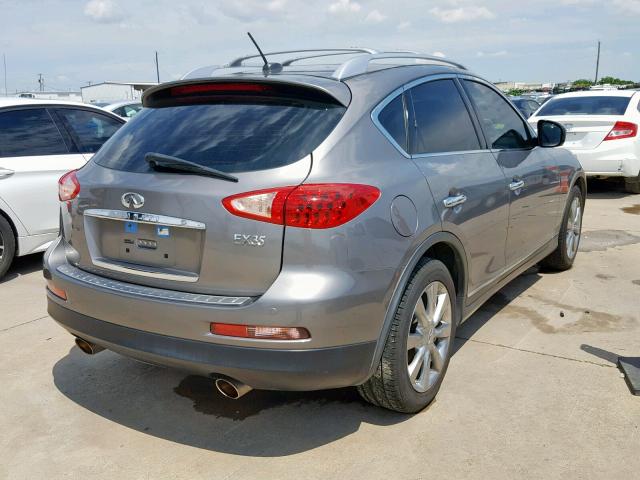JN1AJ0HP1AM701694 - 2010 INFINITI EX35 BASE GRAY photo 4