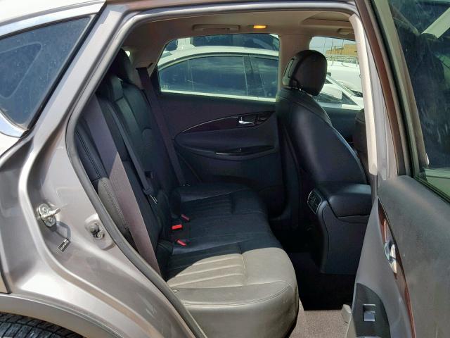 JN1AJ0HP1AM701694 - 2010 INFINITI EX35 BASE GRAY photo 6