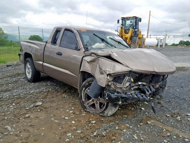 1D7HE32K79S772183 - 2009 DODGE DAKOTA SXT BEIGE photo 1