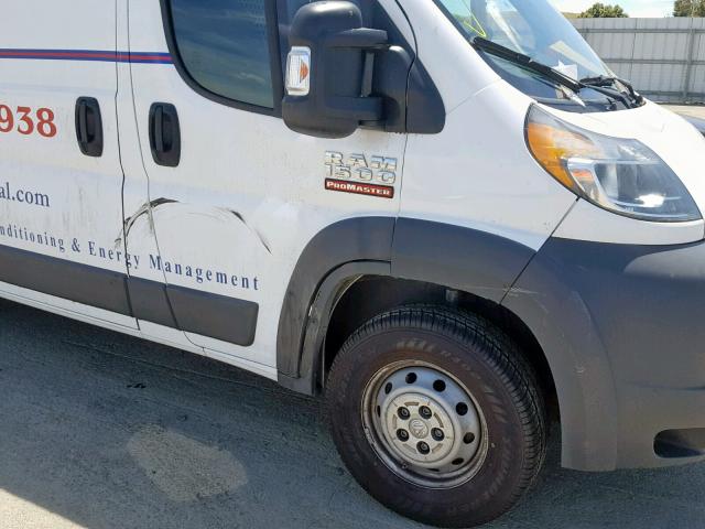 3C6TRVAG3HE524216 - 2017 RAM PROMASTER 白色 照片 9