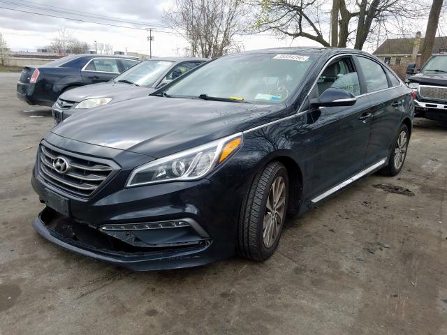 5NPE34AF9GH267089 - 2016 HYUNDAI SONATA SPORT  photo 2