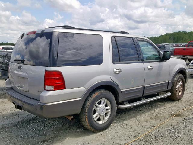 1FMFU16L24LA18652 - 2004 FORD EXPEDITION SILVER photo 4