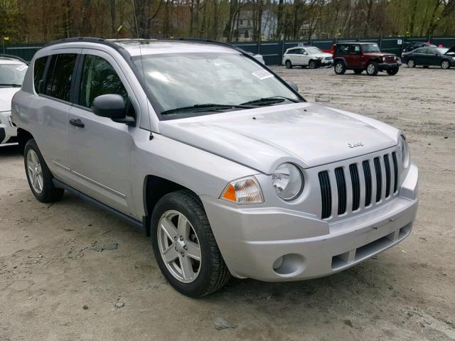 1J8FF47W58D663331 - 2008 JEEP COMPASS SP ვერცხლისფერი ფოტო 1