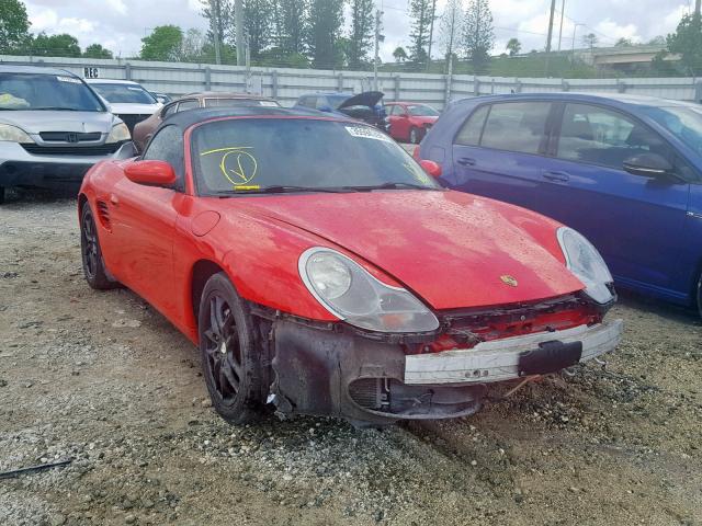 WP0CA29854U621229 - 2004 PORSCHE BOXSTER RED photo 1