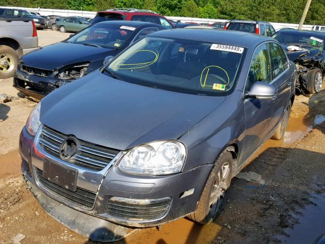 3VWSF81K76M677832 - 2006 VOLKSWAGEN JETTA 2.5 GRAY photo 2