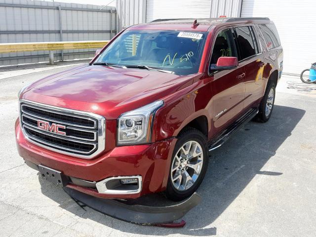 1GKS2GKCXHR407712 - 2017 GMC YUKON XL K MAROON photo 2