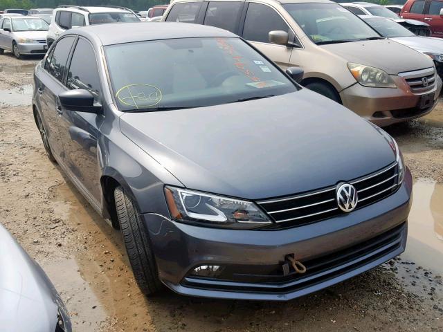 3VWD17AJ3GM345042 - 2016 VOLKSWAGEN JETTA SPOR GRAY photo 1