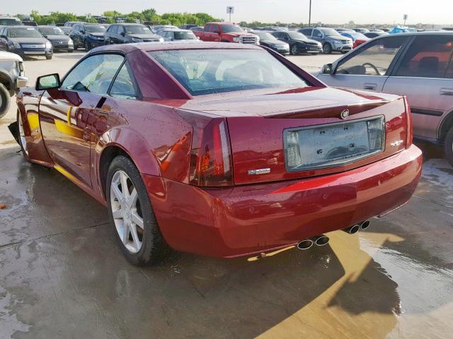 1G6YV36AX65601002 - 2006 CADILLAC XLR BURGUNDY photo 3