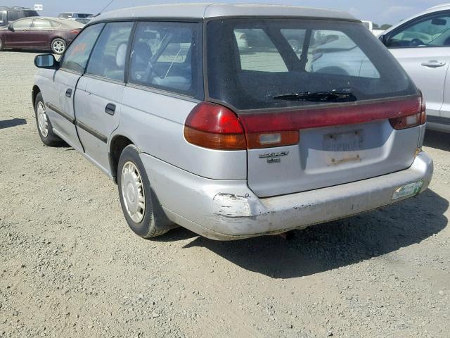 4S3BK6354S7339481 - 1995 SUBARU LEGACY L SILVER photo 3