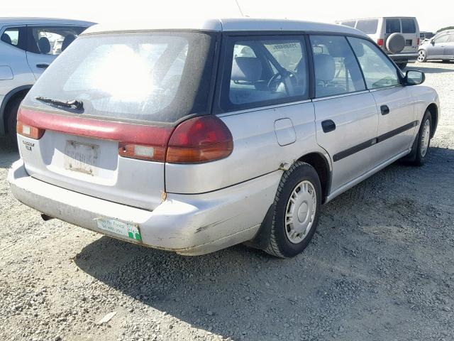 4S3BK6354S7339481 - 1995 SUBARU LEGACY L SILVER photo 4