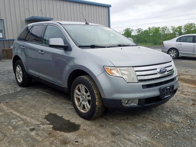 2FMDK48C17BA67700 - 2007 FORD EDGE SEL SILVER photo 1