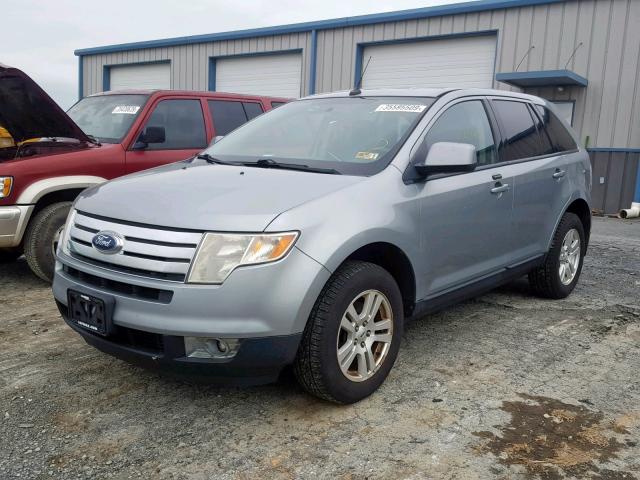 2FMDK48C17BA67700 - 2007 FORD EDGE SEL SILVER photo 2