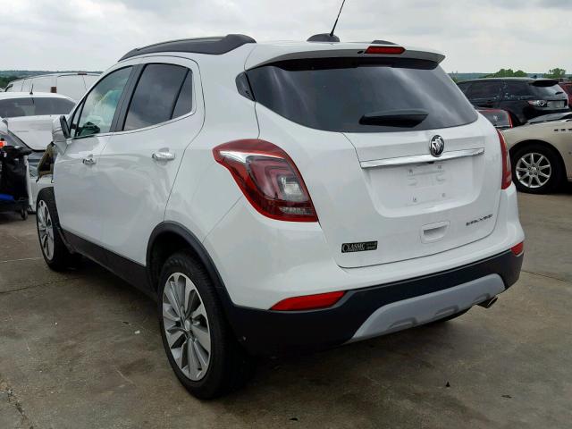 KL4CJASB8KB720100 - 2019 BUICK ENCORE PRE WHITE photo 3