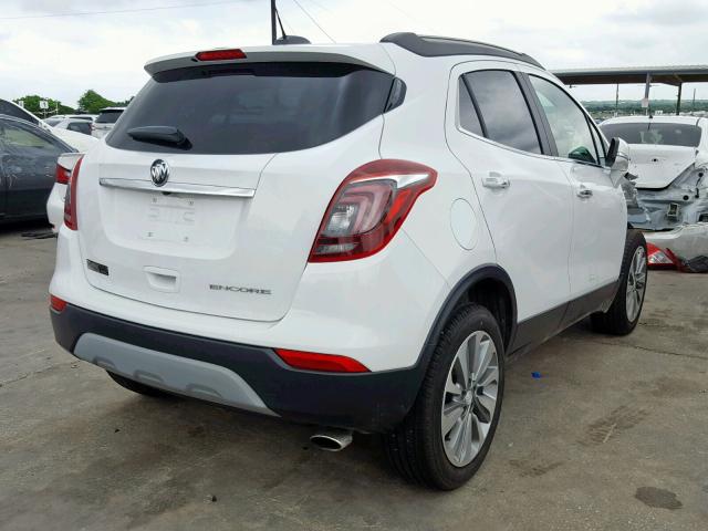 KL4CJASB8KB720100 - 2019 BUICK ENCORE PRE WHITE photo 4