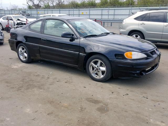 1G2NW12E61M563264 - 2001 PONTIAC GRAND AM G BLACK photo 1