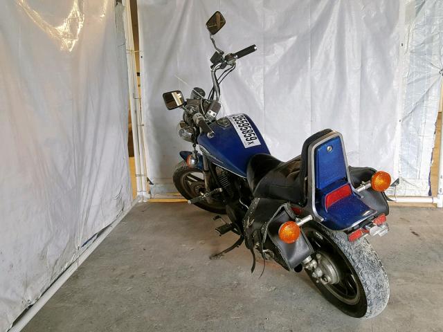 JH2PC0802FM213096 - 1985 HONDA VT500 C BLUE photo 3