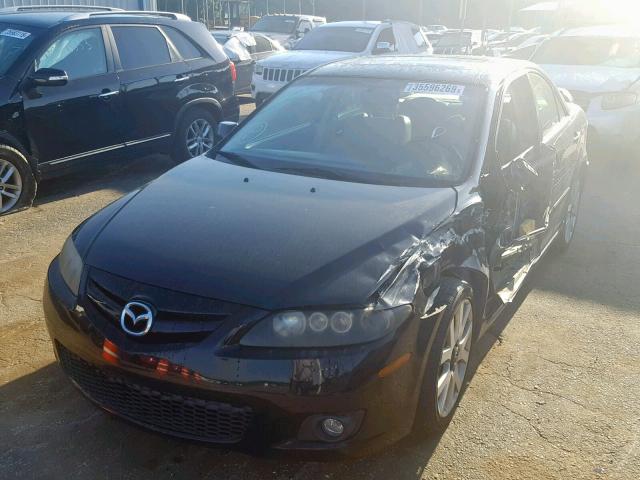 1YVHP81D075M00159 - 2007 MAZDA 6 S BLACK photo 2