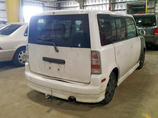 JTLKT324650188164 - 2005 TOYOTA SCION XB 白色 照片 4
