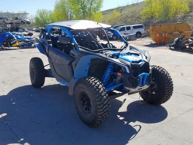 3JBVVAW49JK000079 - 2018 CAN-AM MAVERICK X BLUE photo 1