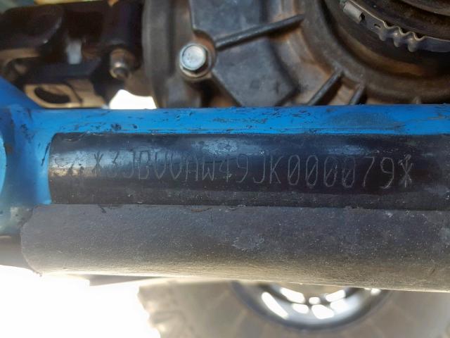 3JBVVAW49JK000079 - 2018 CAN-AM MAVERICK X BLUE photo 10