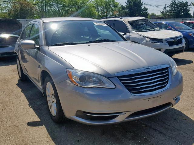 1C3CCBAB7EN231475 - 2014 CHRYSLER 200 LX GRAY photo 1