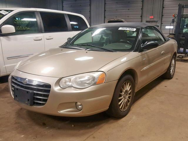 1C3EL55R96N184128 - 2006 CHRYSLER SEBRING TO BEIGE photo 2