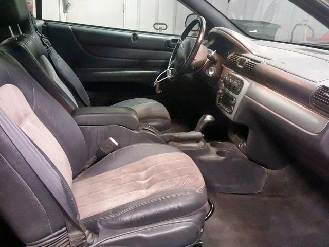 1C3EL55R96N184128 - 2006 CHRYSLER SEBRING TO BEIGE photo 5