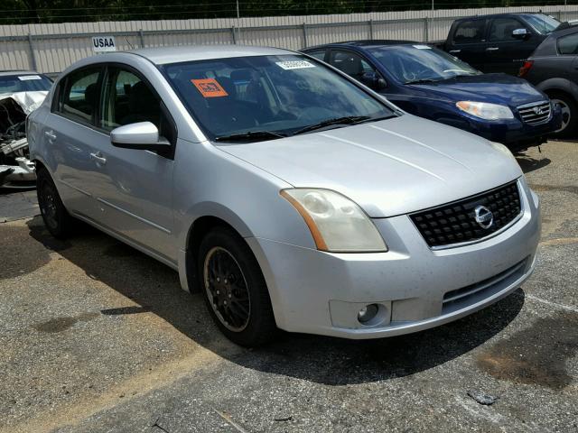 3N1AB61E78L654040 - 2008 NISSAN SENTRA 2.0 SILVER photo 1