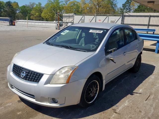 3N1AB61E78L654040 - 2008 NISSAN SENTRA 2.0 SILVER photo 2