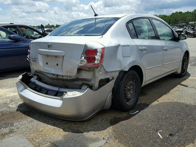 3N1AB61E78L654040 - 2008 NISSAN SENTRA 2.0 SILVER photo 4