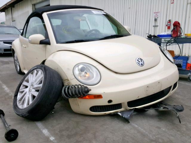 3VWRG31Y48M420763 - 2008 VOLKSWAGEN NEW BEETLE Bej foto 1
