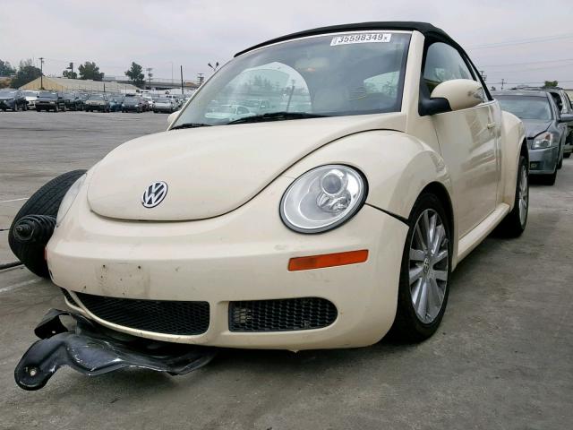 3VWRG31Y48M420763 - 2008 VOLKSWAGEN NEW BEETLE Bej foto 2