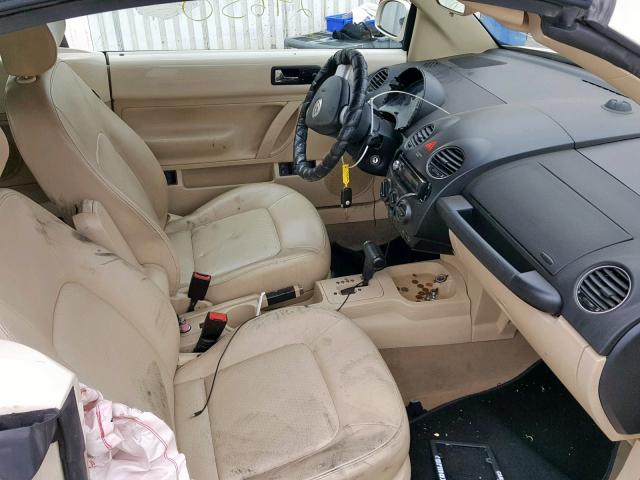 3VWRG31Y48M420763 - 2008 VOLKSWAGEN NEW BEETLE Bej foto 5