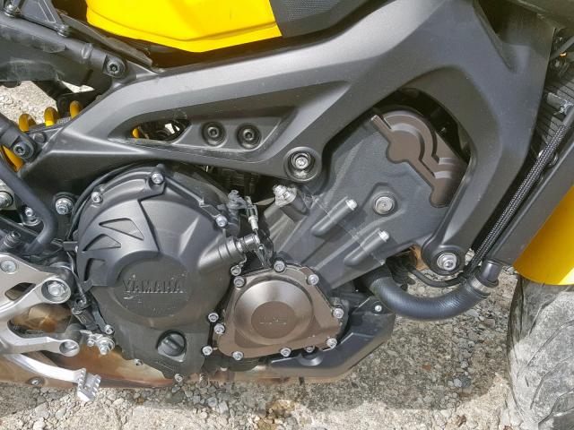 JYARN33E9FA007643 - 2015 YAMAHA FZ09 YELLOW photo 7