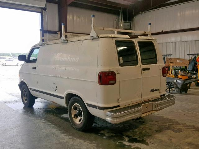 2D7HB11X13K510462 - 2003 DODGE RAM VAN B1 WHITE photo 3