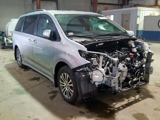 5TDYZ3DC0KS979226 - 2019 TOYOTA SIENNA LIM SILVER photo 1