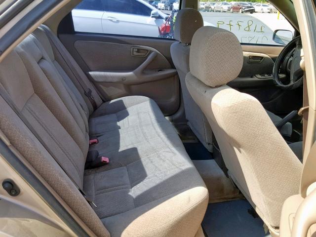 JT2BG22K7Y0423273 - 2000 TOYOTA CAMRY CE BEIGE photo 6