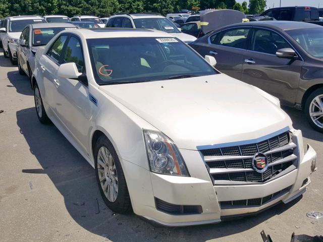 1G6DF5EG3A0101119 - 2010 CADILLAC CTS LUXURY WHITE photo 1