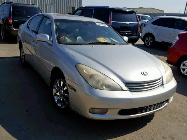 JTHBF30G830138555 - 2003 LEXUS ES 300 SILVER photo 1