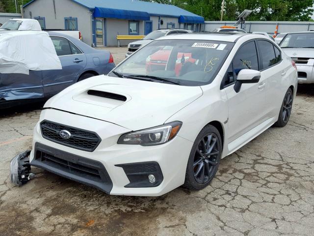 JF1VA1L61J8838832 - 2018 SUBARU WRX LIMITE WHITE photo 2