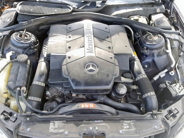 WDBNG70J56A465250 - 2006 MERCEDES-BENZ S 430 BLUE photo 7