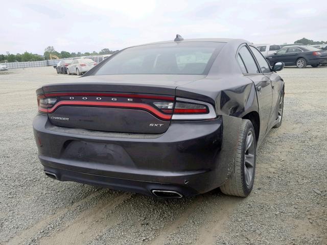 2C3CDXHG4GH241226 - 2016 DODGE CHARGER SX GRAY photo 4