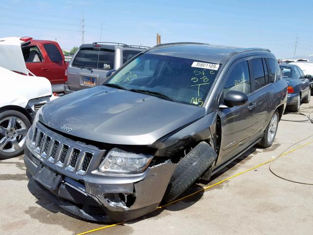 1J4NT1FB3BD286928 - 2011 JEEP COMPASS SP Сұр фото 2