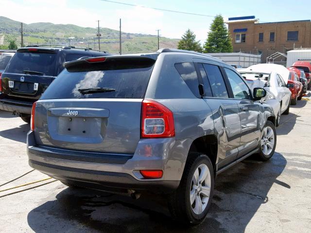 1J4NT1FB3BD286928 - 2011 JEEP COMPASS SP Сұр фото 4