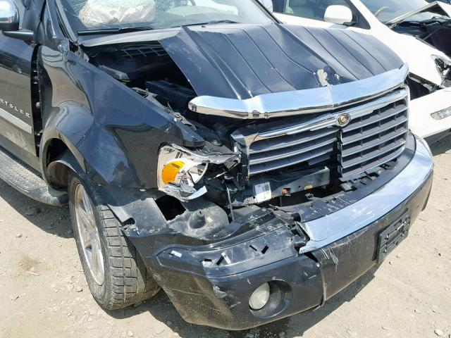 1A8HW58298F103844 - 2008 CHRYSLER ASPEN LIMI BLACK photo 9