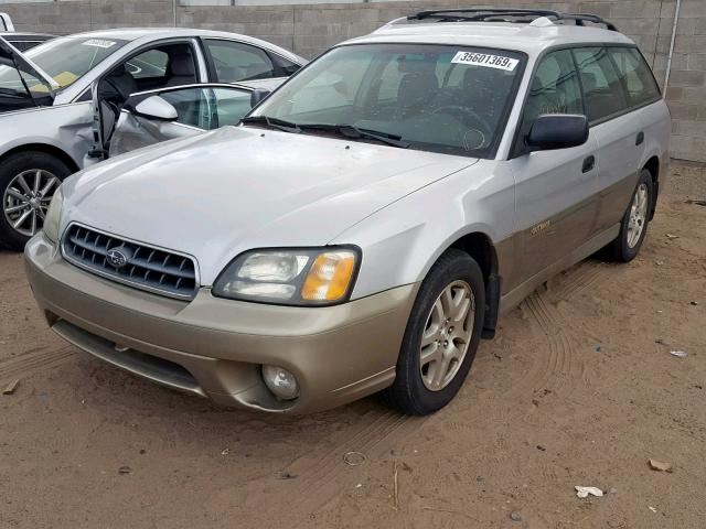 4S3BH675536657514 - 2003 SUBARU LEGACY OUT 灰色 照片 2