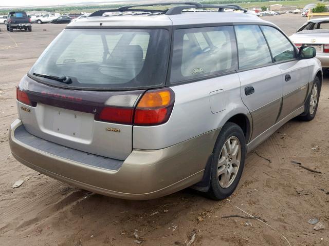 4S3BH675536657514 - 2003 SUBARU LEGACY OUT 灰色 照片 4