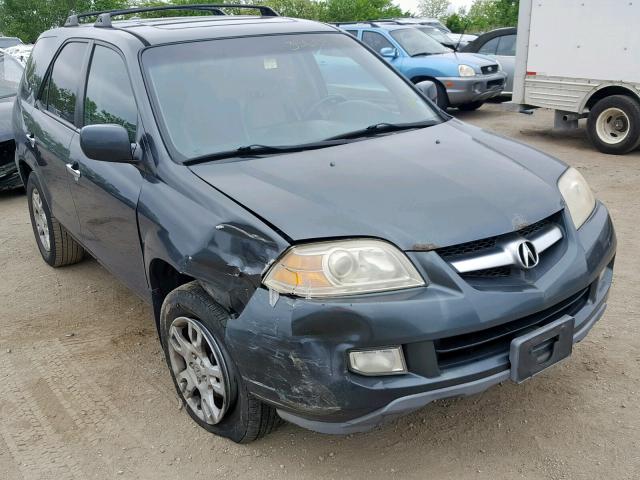 2HNYD18615H505919 - 2005 ACURA MDX TOURIN BLUE photo 1